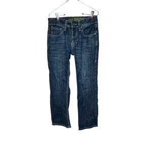 Rock & Roll Cowboy Mens Jeans Pistol Regular Fit Stackable Boot Denim Blue 26X30